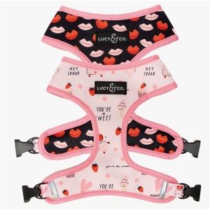 Lucy & Co Sugar sugar harness/leash/poop bag